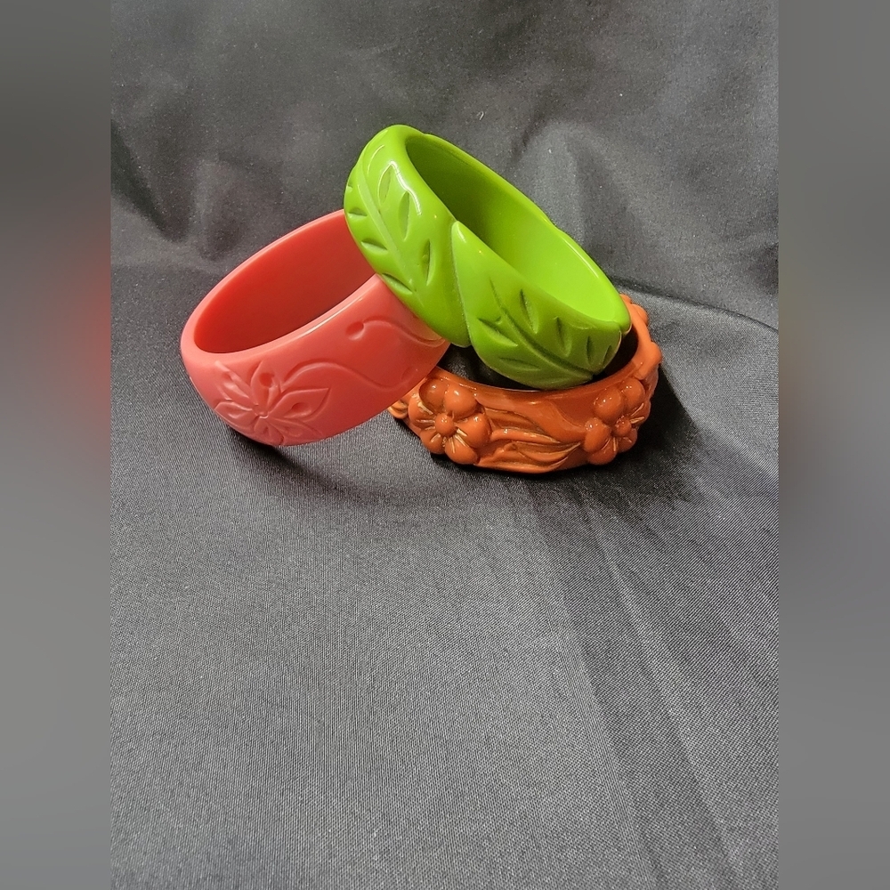 Lot of 3 - Resin Bracelets